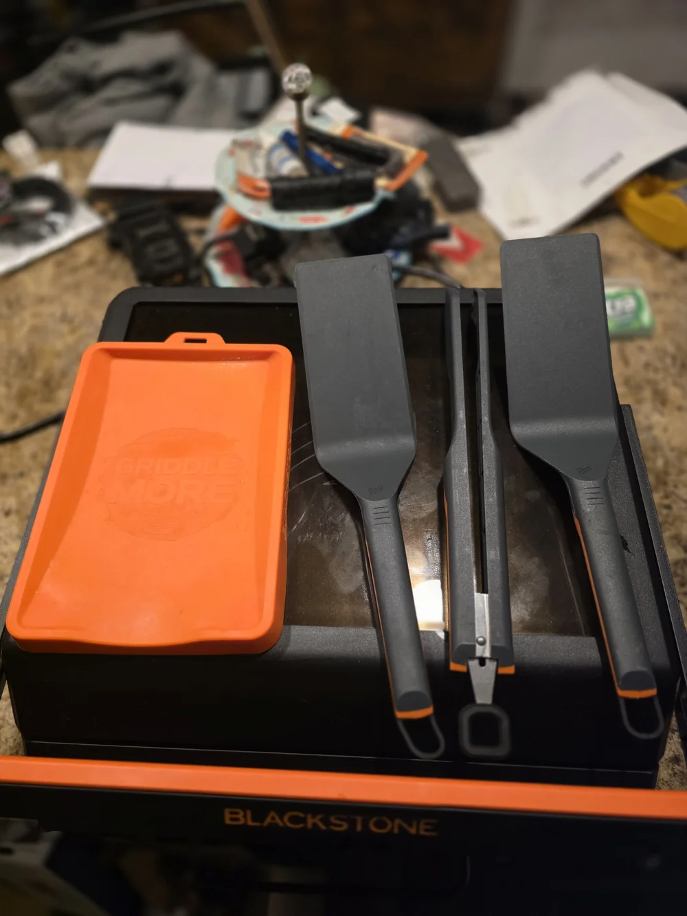 Blackstone 17 Inch Electric Countertop Griddle With Accessories